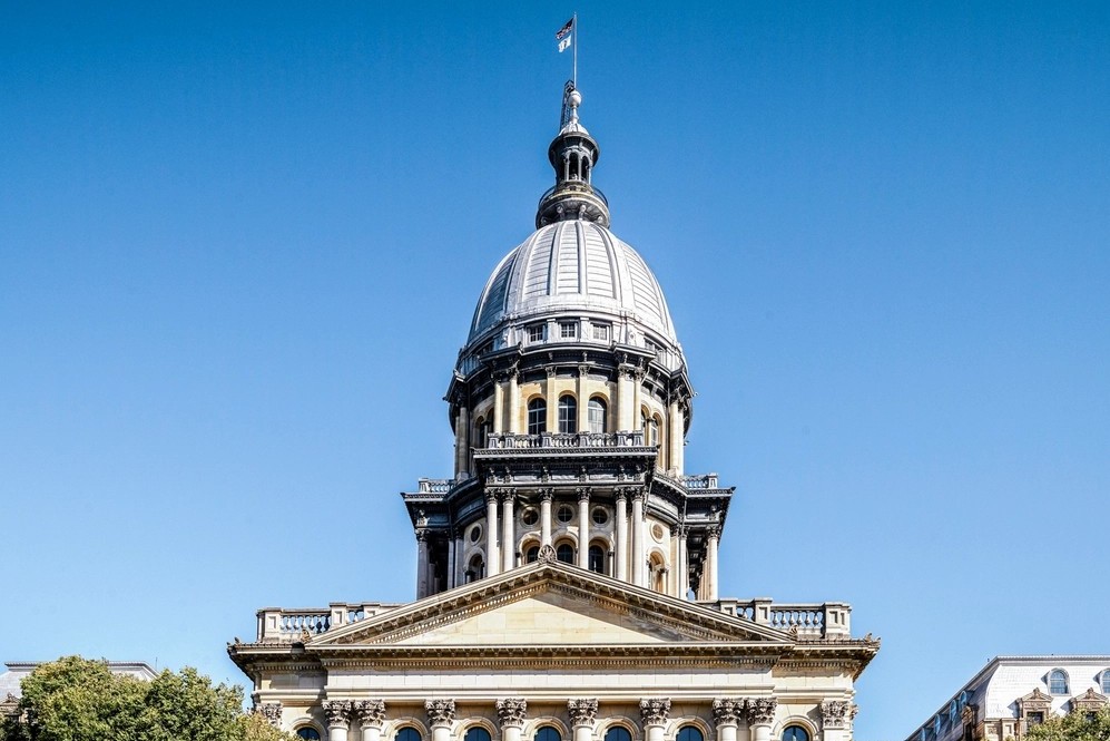 FundEDU | Tax Credit Scholarship Experts | Cardinal Blase Cupich Urges Governor Pritzker to Opt In to the Federal Scholarship Tax Credit Illinois State Capitol dome in Springfield, Illinois
